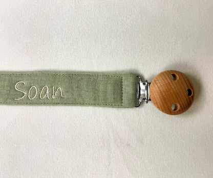 Attache-tétine personnalisable