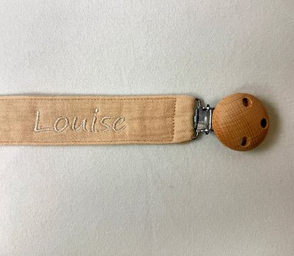 Attache-tétine personnalisable