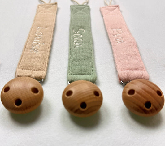 Attache-tétine personnalisable